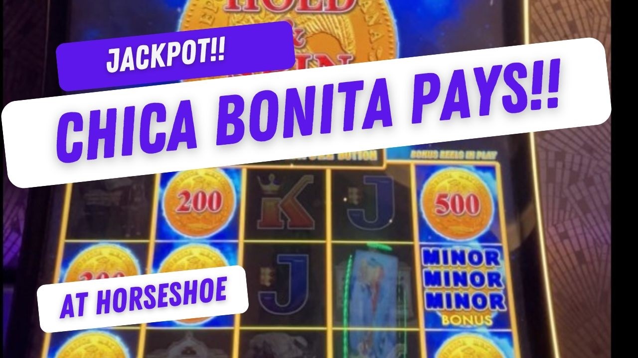 JACKPOT on Chica Bonita Lightning Dollar Link  🌹🎰💲