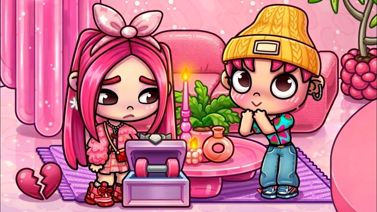 Mira e Abby Presente De Valentine's Day Da Errado? 💘 ASMR Roleplay Avatar World