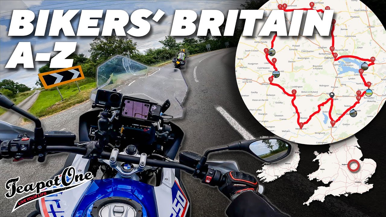 Uppingham Route - A-Z Britain for Bikers