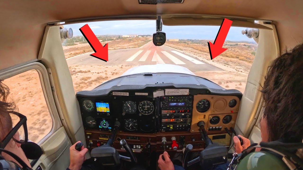 (4K) - TOUCH AND GO and LANDING // CESSNA 152