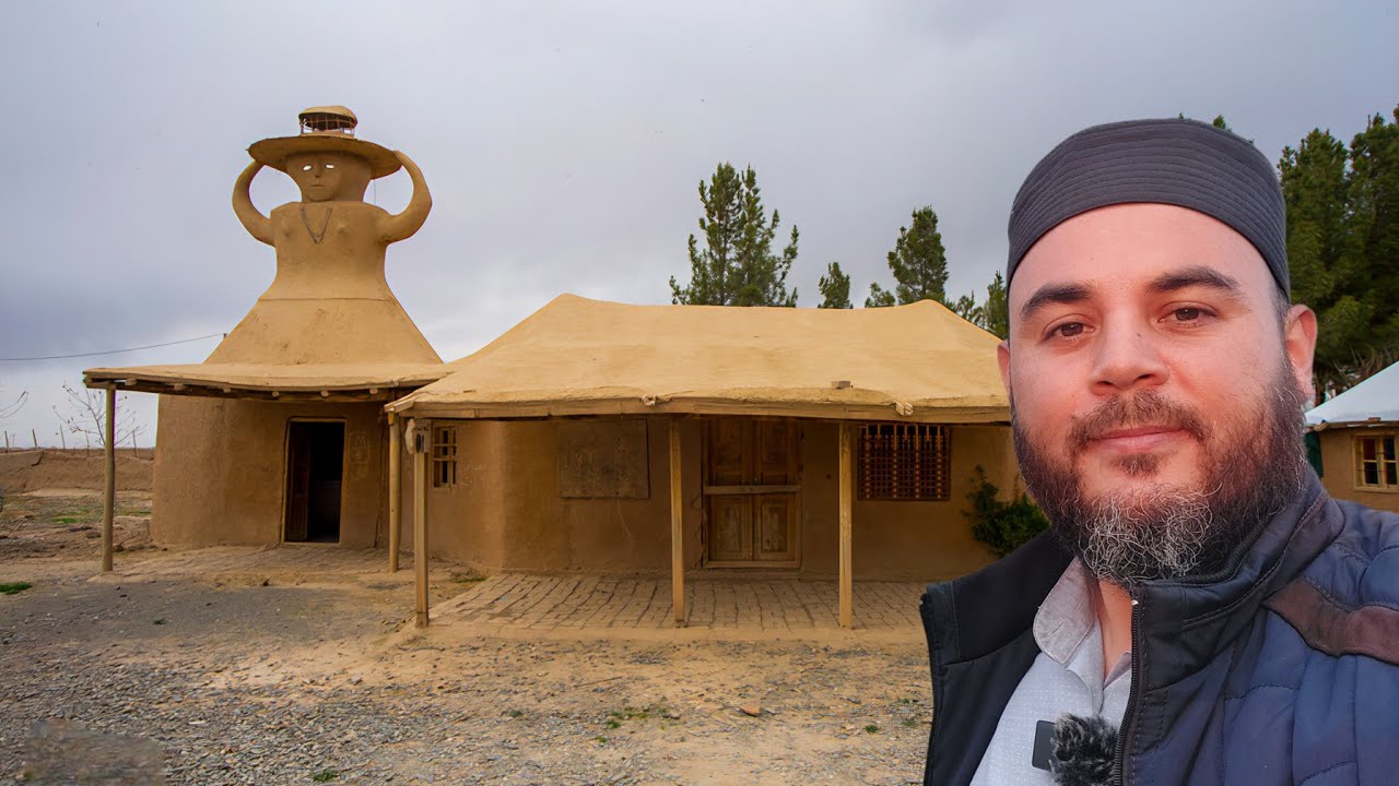 İRANDA AHŞAPTAN YAPILAN İLGİNÇ  KÖY Wooden Mosque of Neyshaburمسجد چوبی نیشابور