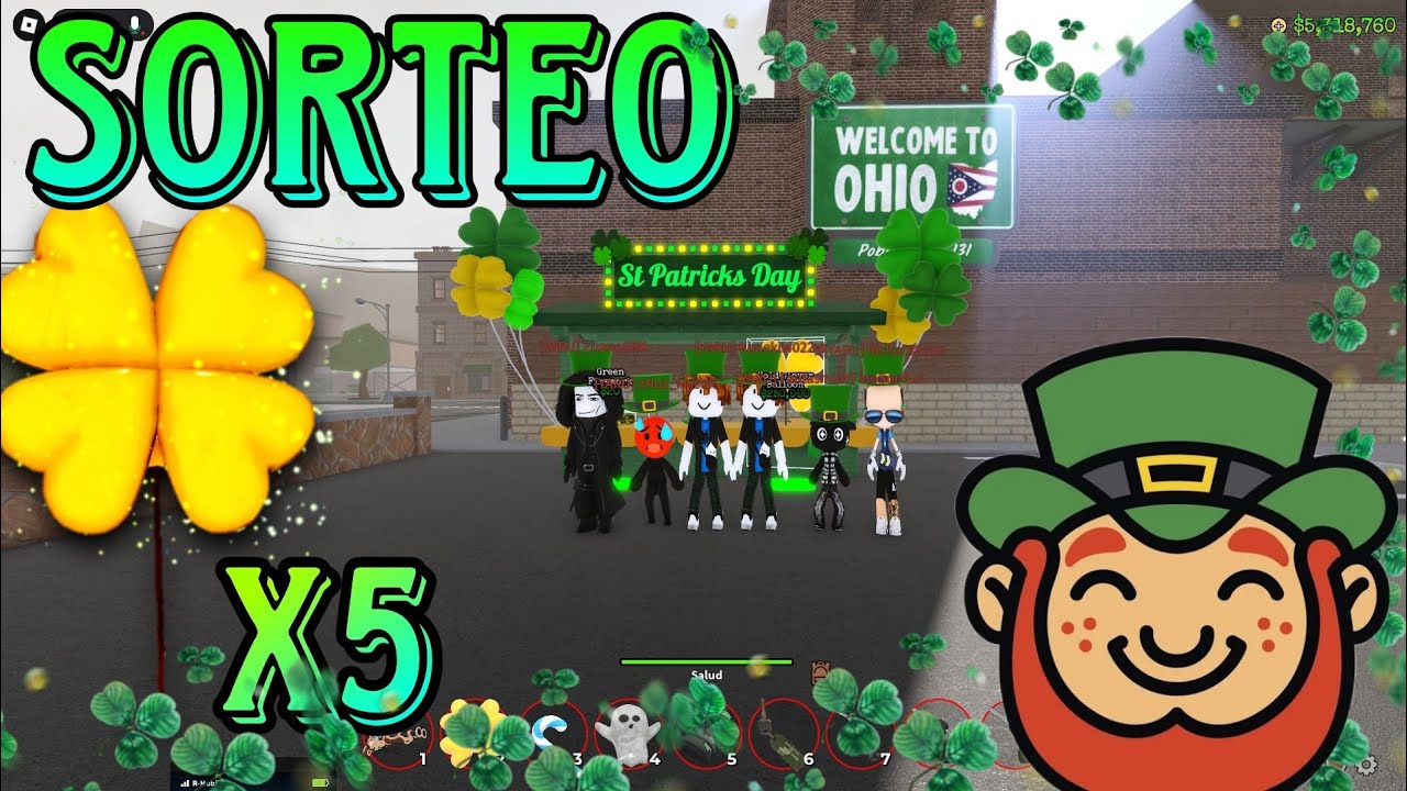 ¡¡¡NUEVA ACTUALIZACON SAN PATRICIO!!! OHIO ROBLOX 😸💗