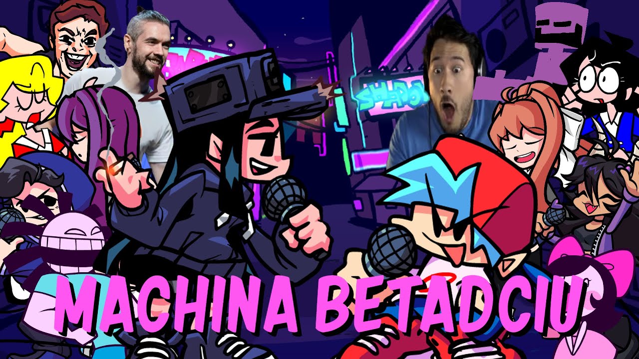 FNF Machina But Everyone Sings It ! (ft.@Grimrose7) [FNF BETADCIU]