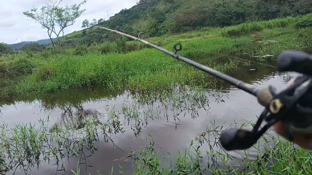 Só uma ação mas o amor de tá lá pescando já vale 