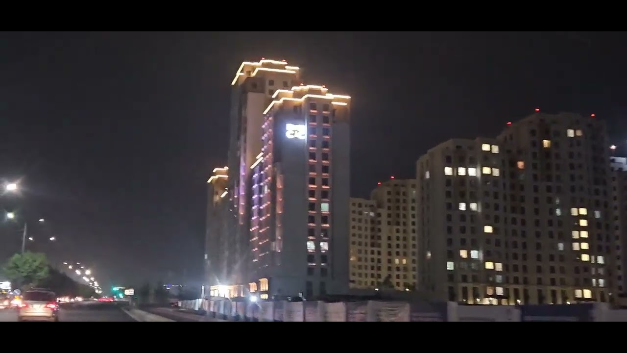 Ночной Шымкент, Лас-Вегас отдыхает! Beautyfull night city Shymkent!