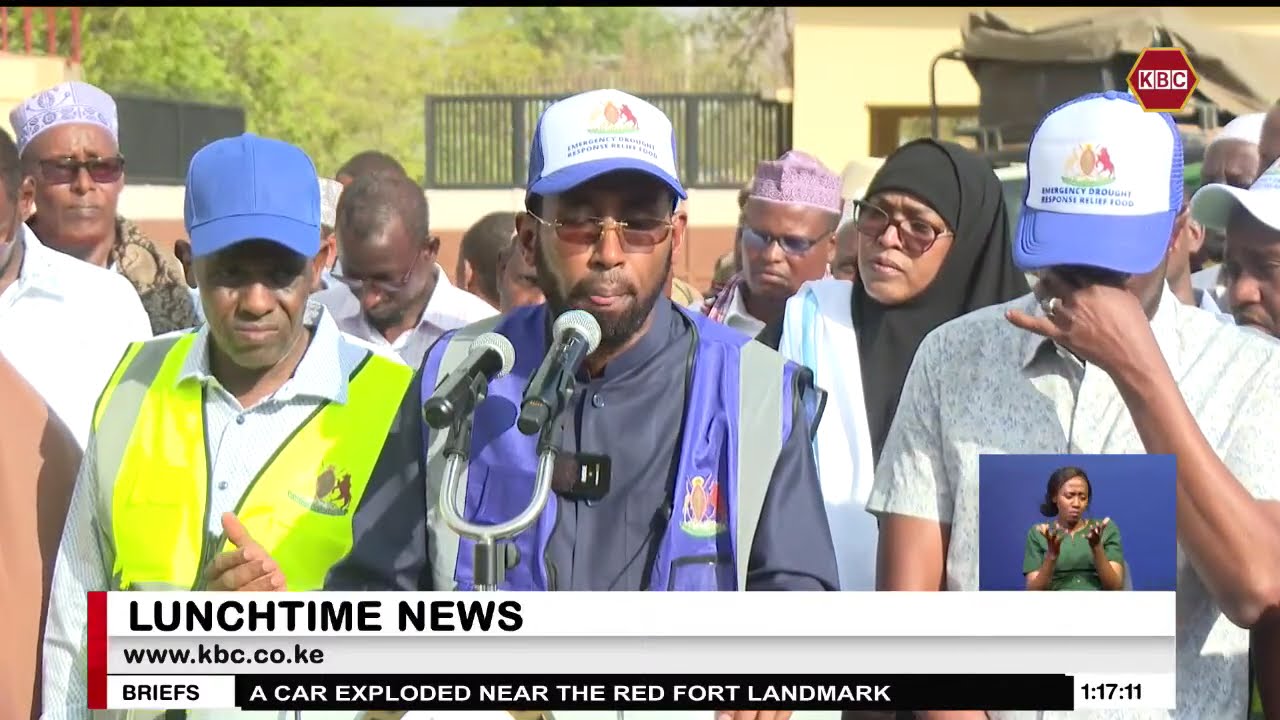 Mandera county government has launched the emergency drought response relief food aid