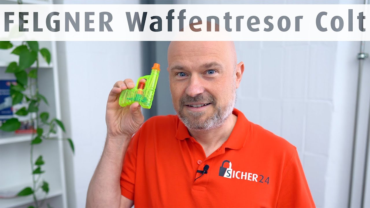 Sicher verstaut -  Der Kurzwaffentresor Colt 1 von Felgner