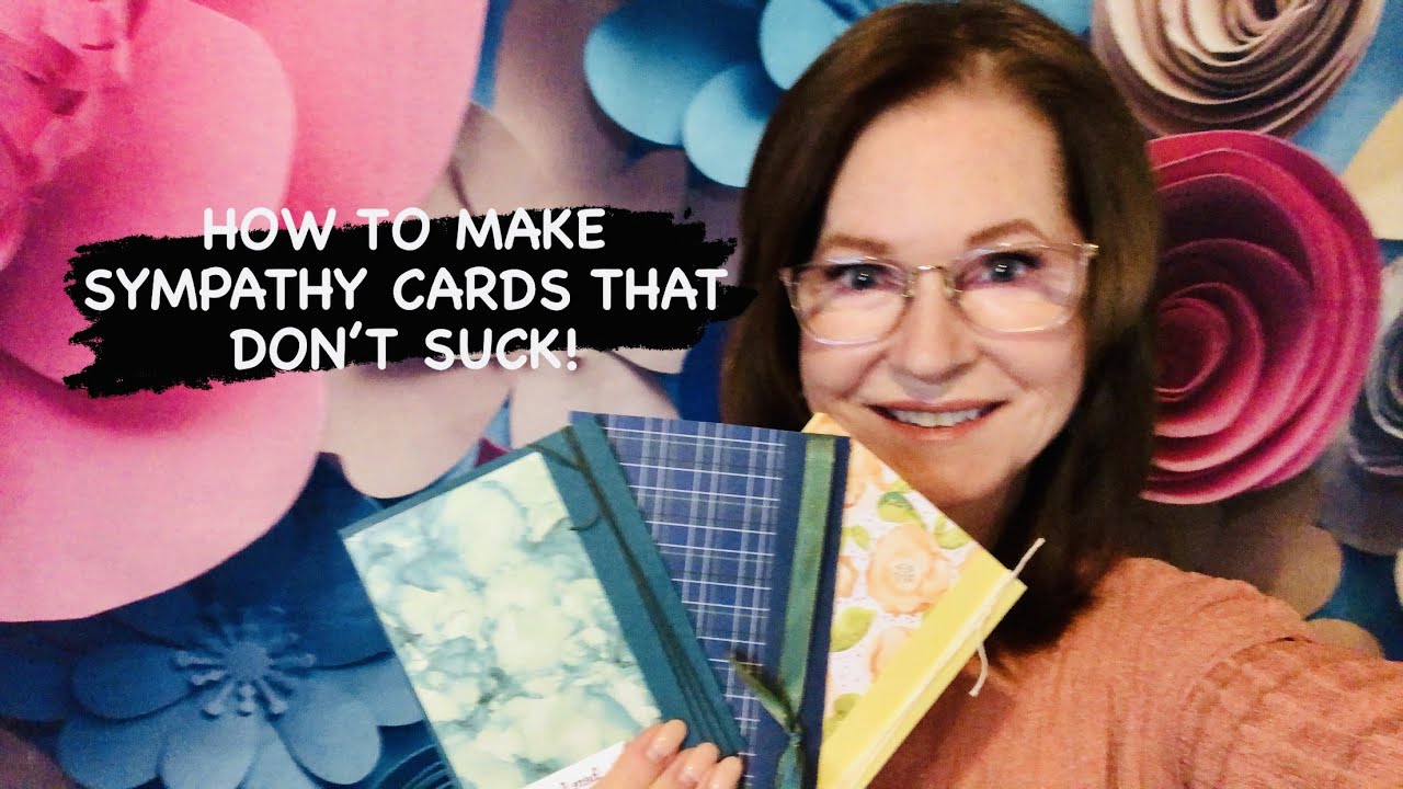 Открытки с выражением соболезнований, сделанные за считанные минуты #diysympathycards, #simplecards,