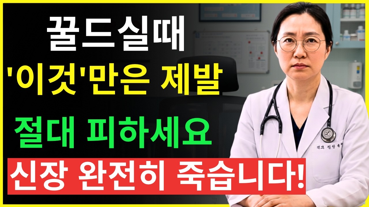 꿀: 이렇게 같이 먹으면 신장에 독이 됩니다! 신장을 망가뜨리는 3가지 치명적 실수