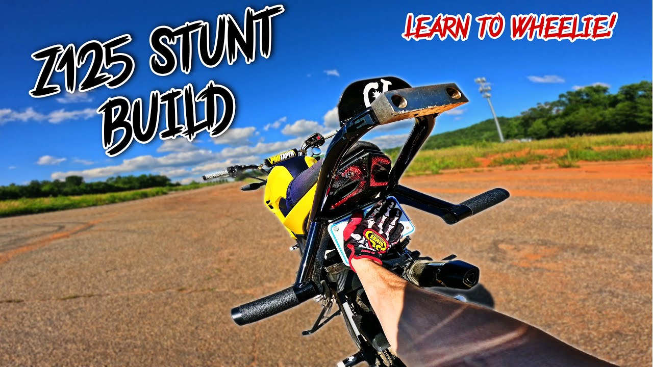 Beginner Stunt Bike Build! Z125 Pro