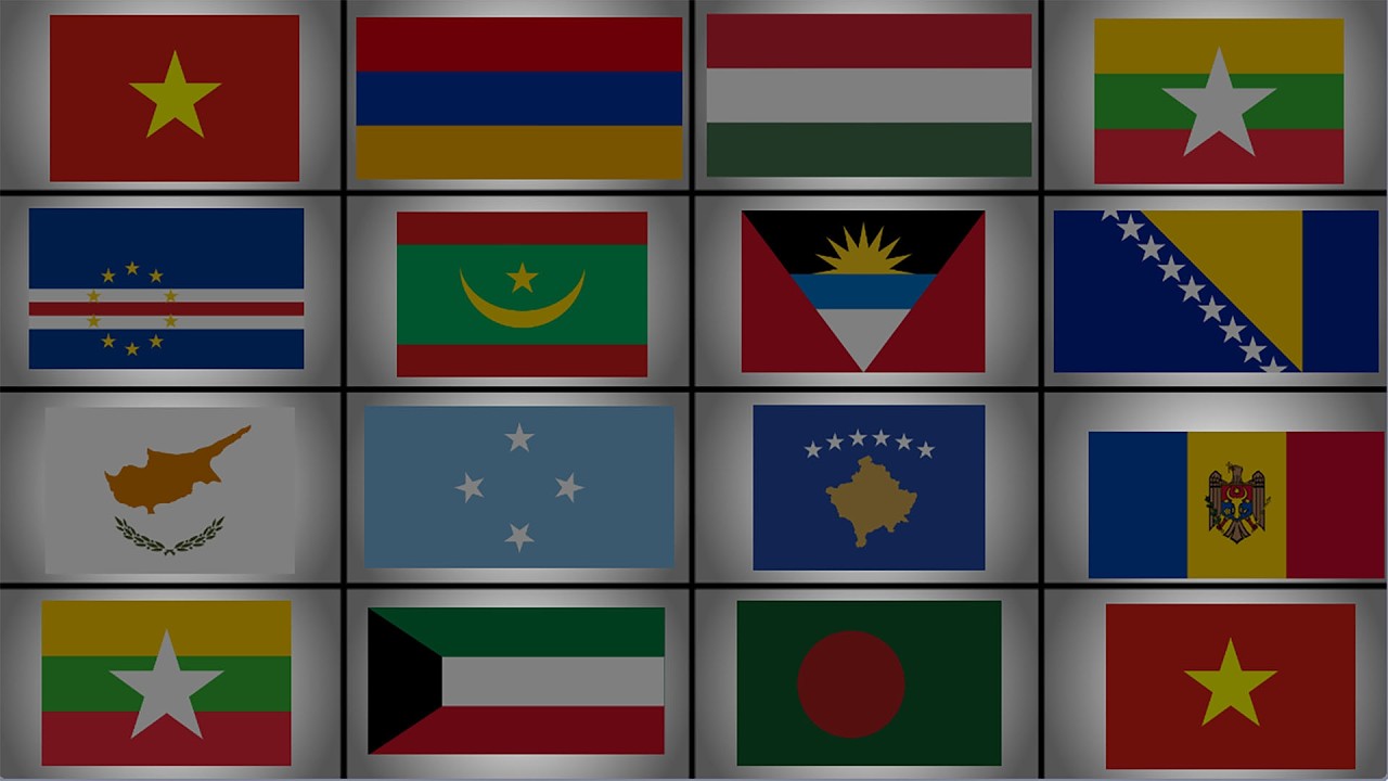 Official Flag Band: Can You Identify These World Flags? 🌍 | Countries and Their Flags