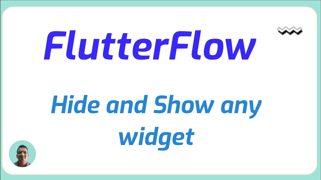 Flutterflow hide and show any widget
