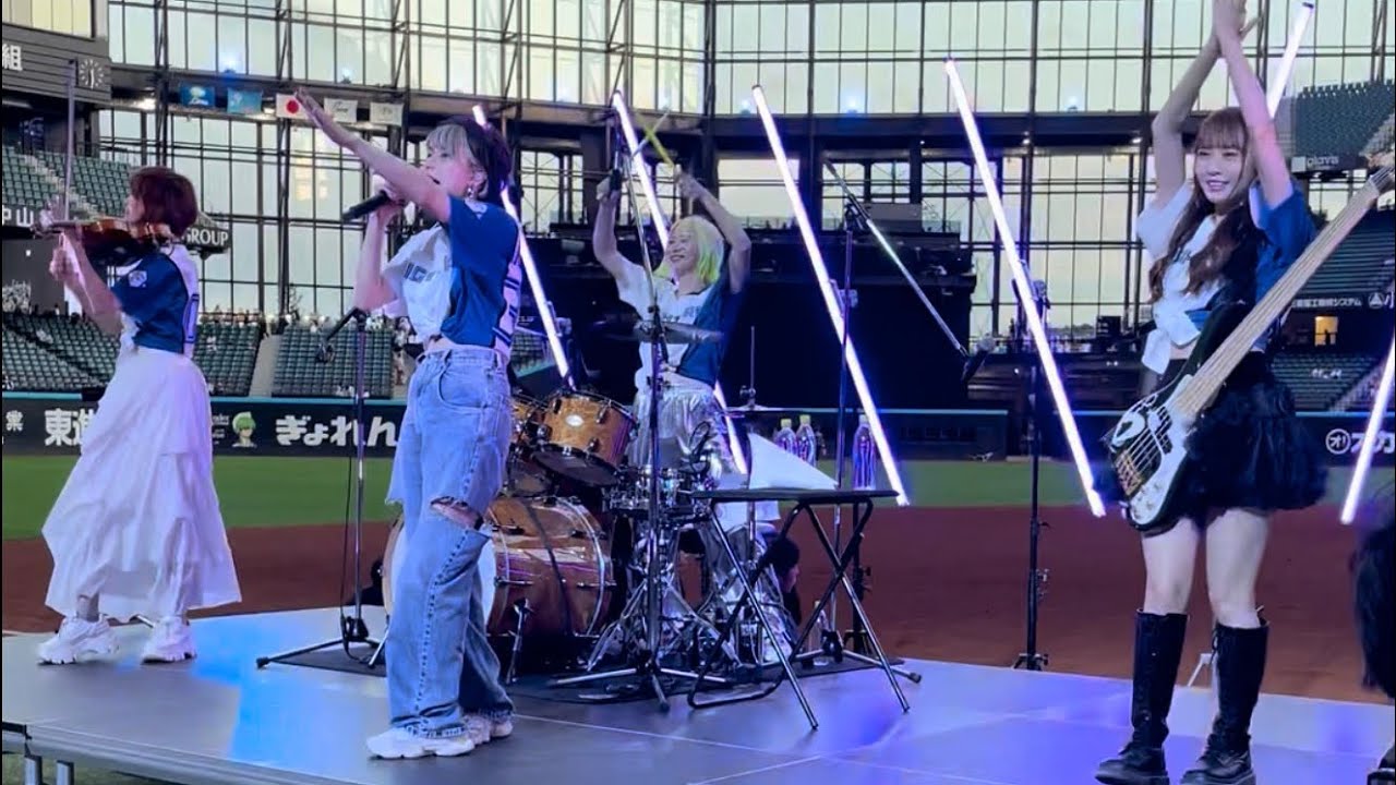 ①オープニングSE〜 Shooting Star「East Of Eden スペシャルミニライブ」2025.9.15 エスコンフィールドAFTER GAME FIELD 