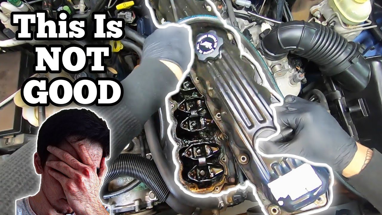 I was Replacing a  Leaking Valve Cover Gasket and found a Unexpected Surprise / Jeep Cherokee XJ
