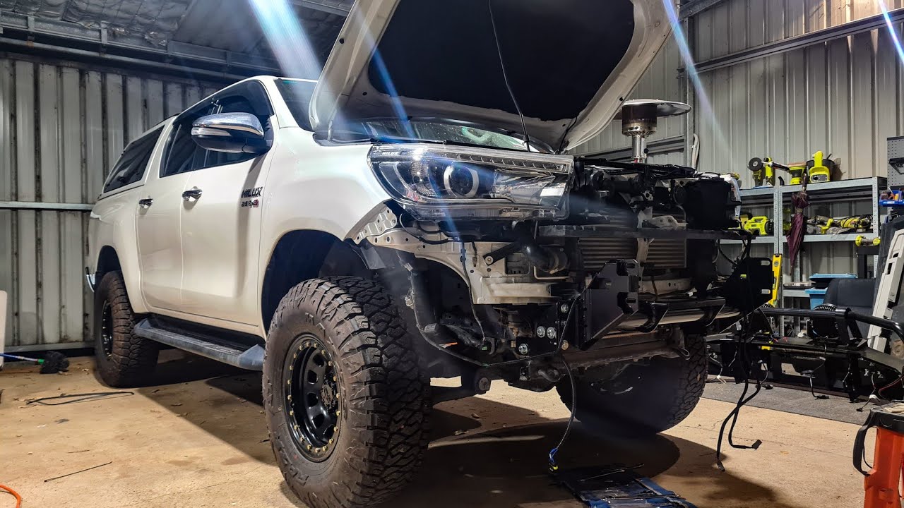 Поднятие подвески TOYOTA HILUX N80 || Bilstein PSR Caloffroad | 3-4-дюймовая регулируемая установ...
