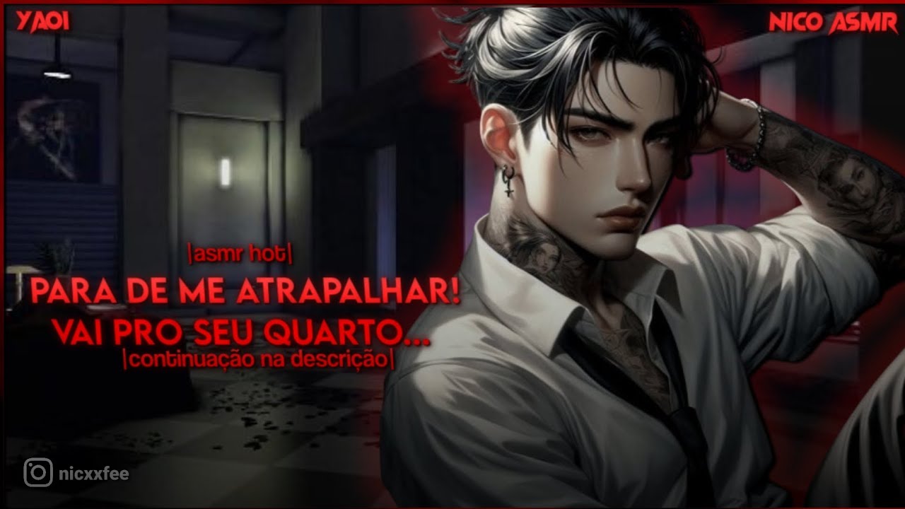[ASMR] Você me atrapalhando a trabalhar acaba em...[YAOI]