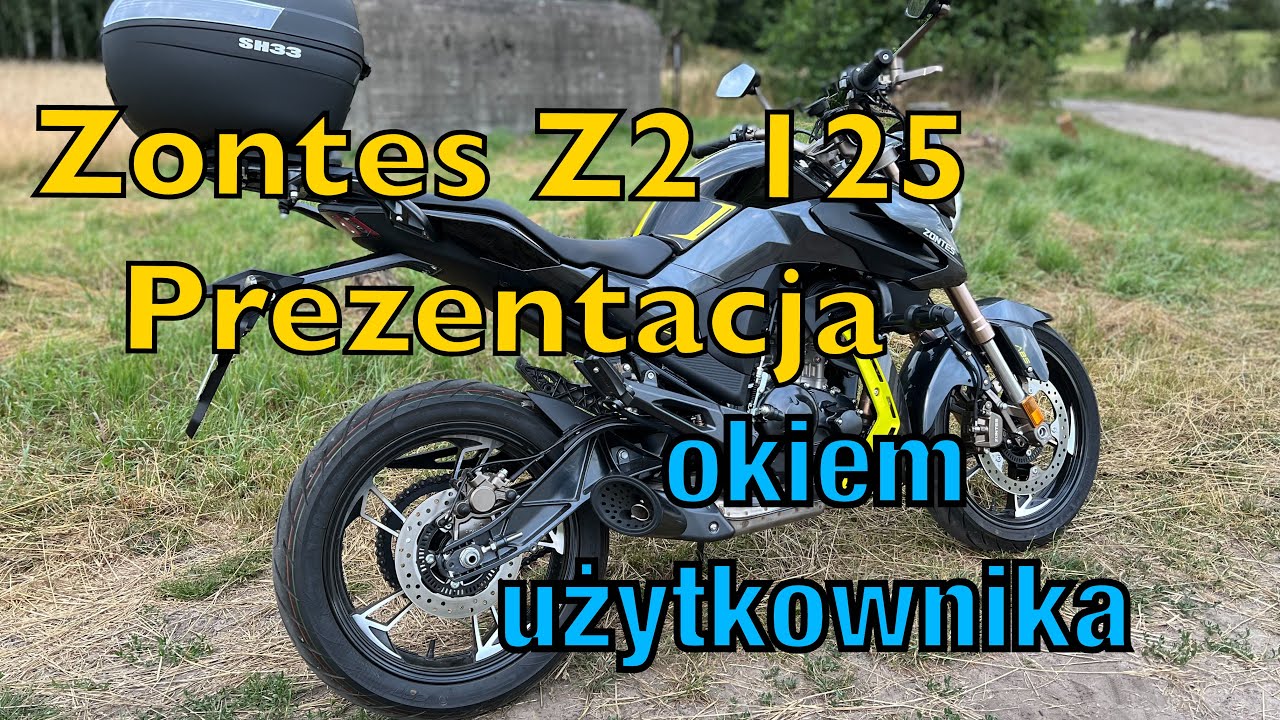 Zontes Z2 125 - Wyposażenie, wrażenia, dźwięk tłumika, światła (ZT125) (Życie z Zontesem)