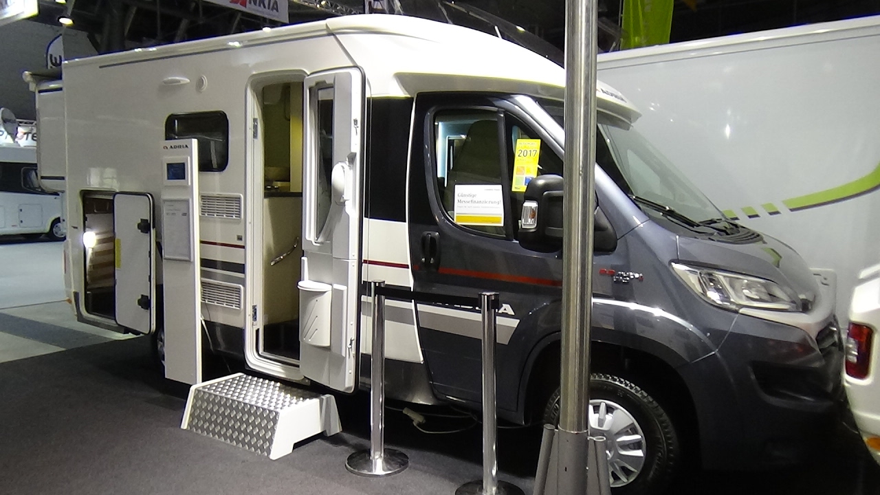 2017 Adria Compact Plus SLS - Exterior and Interior - Caravan Show CMT Stuttgart 2017