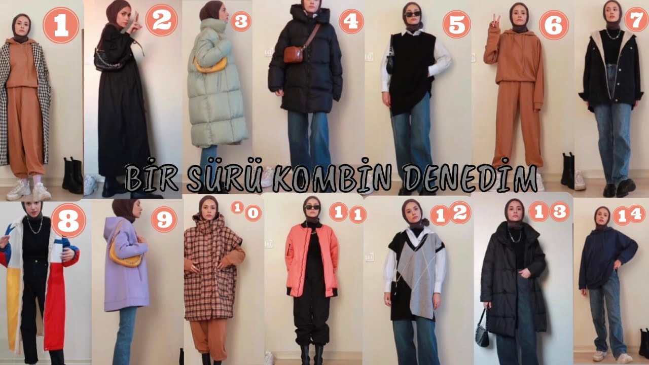 ÜNİVERSİTE KIŞ KOMBİNLERİM // WINTER OUTFITS 🤍