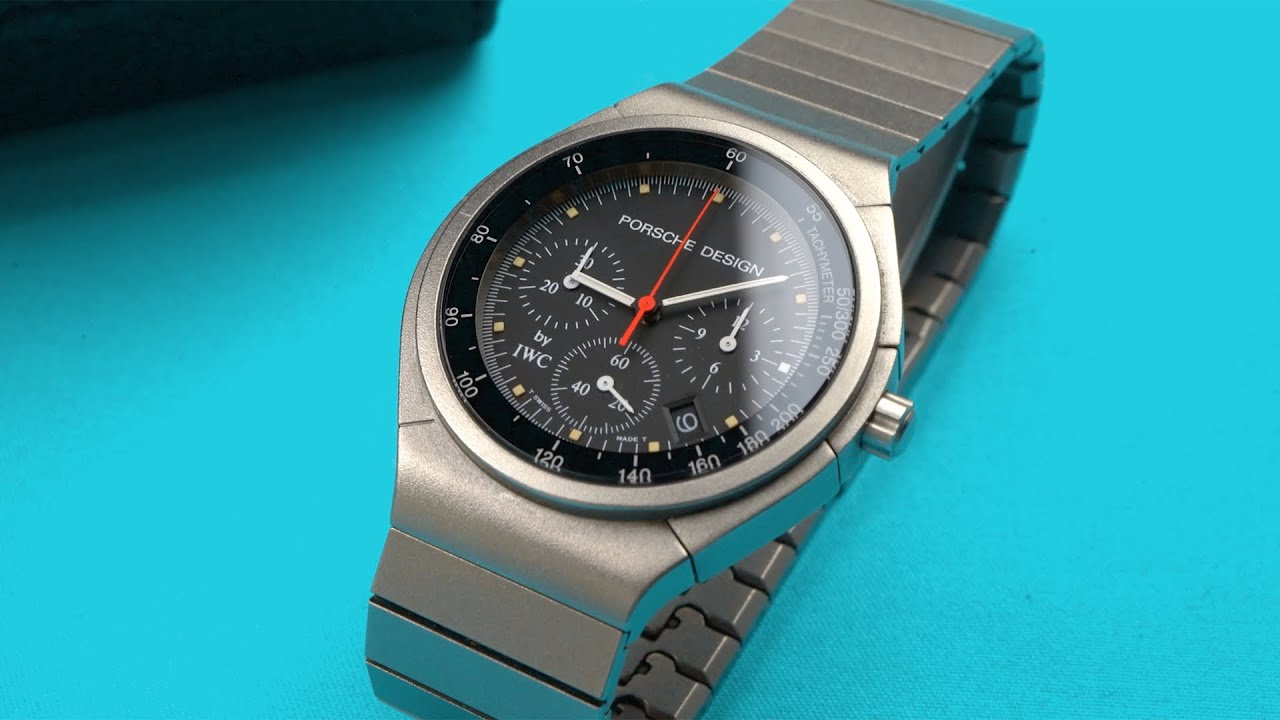 IWC Porsche Design watches deserve a closer look: The IWC 3743 Chronograph