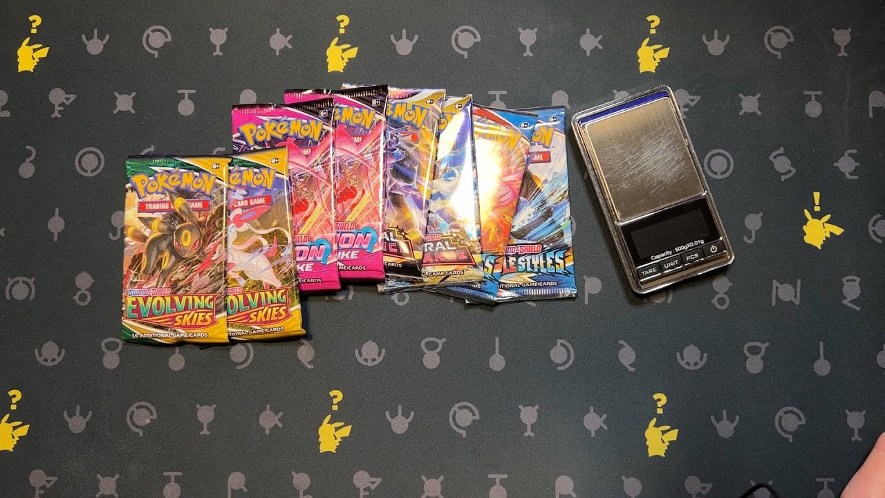 Heavy or Light? Can you weigh Pokemon Packs in 2022?