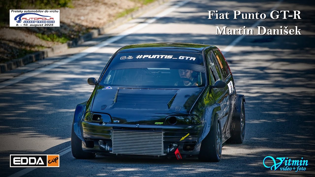 Fiat Punto GT-R - Martin Danišek - Jankov Vŕšok 2025 - EDDA CUP