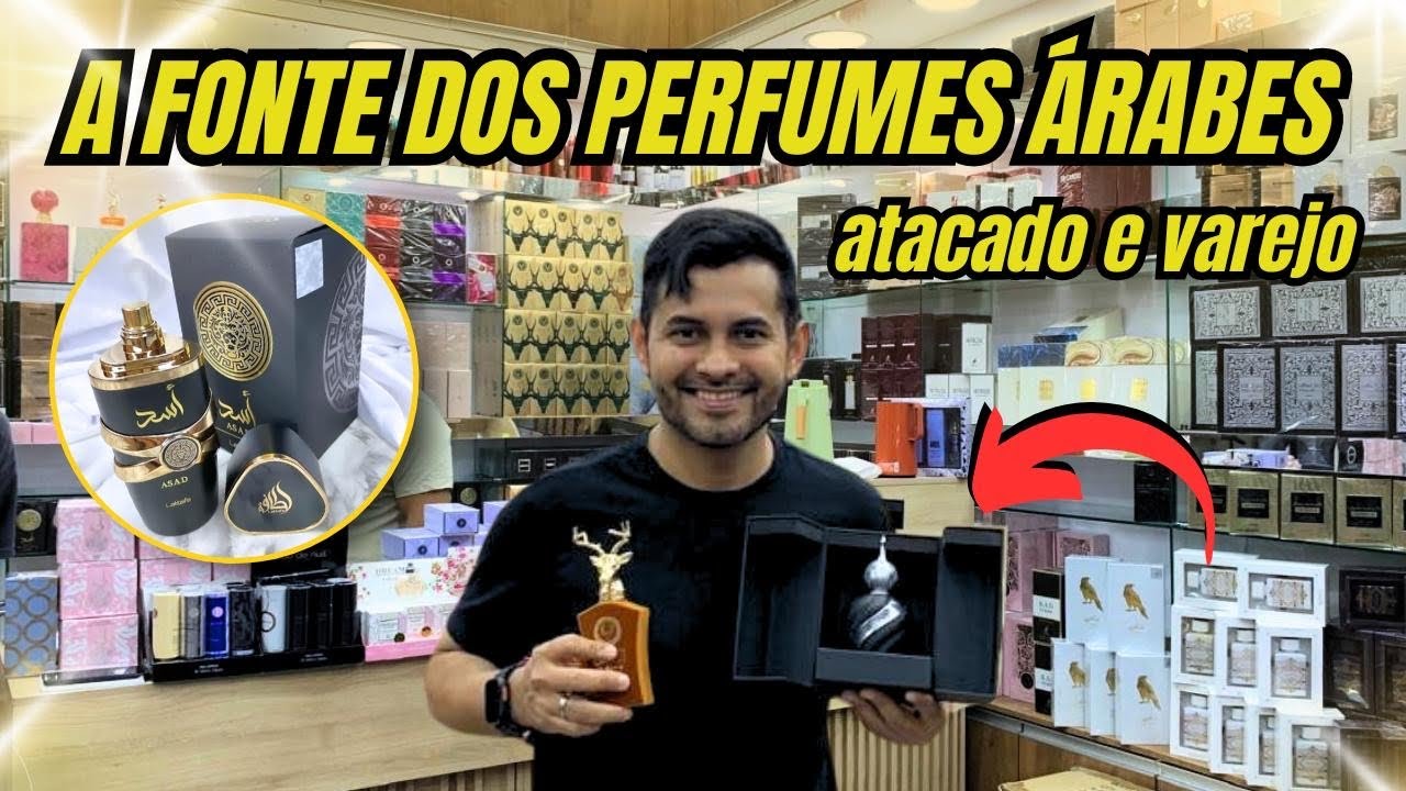 PERFUMES ÁRABES IMPORTADOS DE DUBAI EXCLUSIVOS AQUI NO BRÁS EM SÃO PAULO