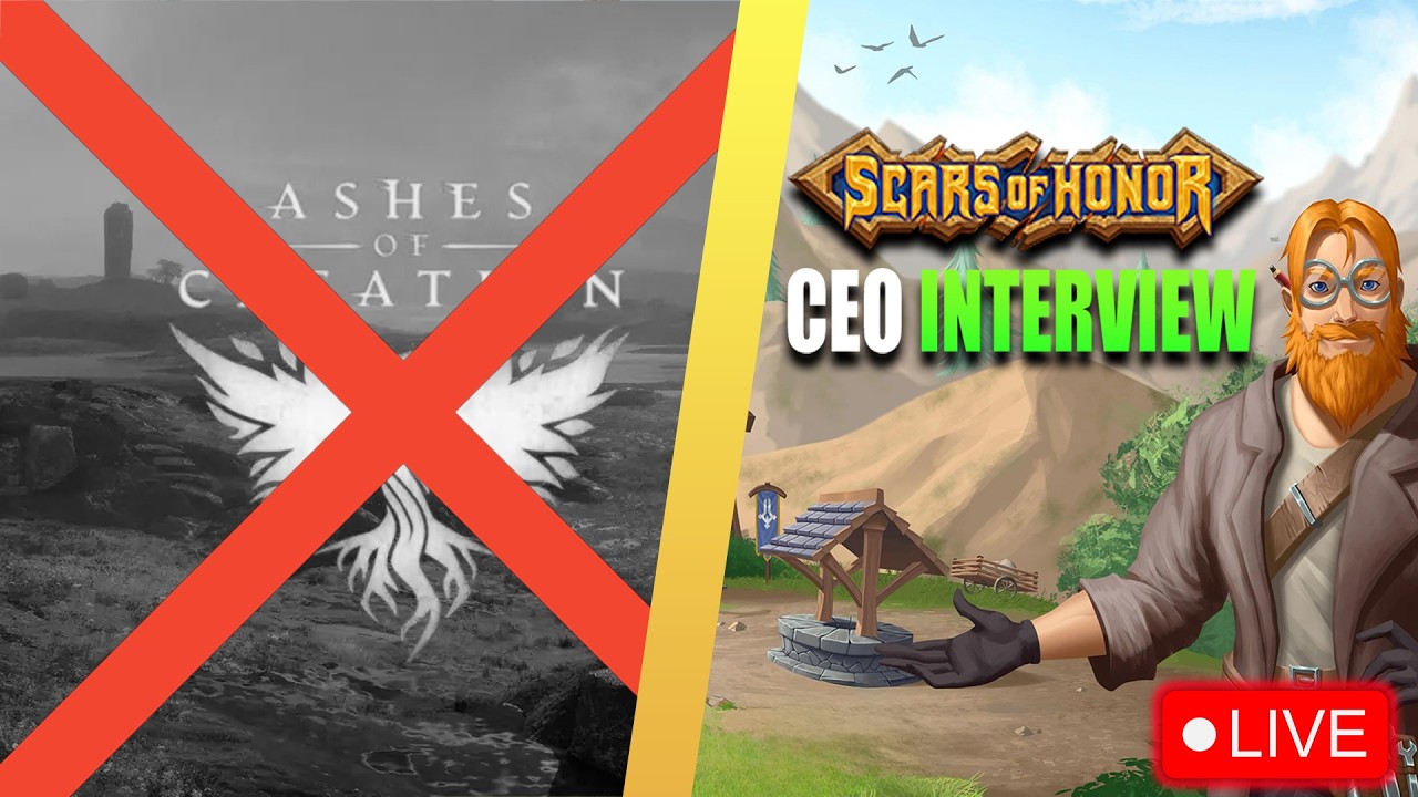 I'M BACK❗INTERVIEW w/ SCARS OF HONOR CEO ➡️ ASHES REACT ➡️ QUINFALL IF TIME