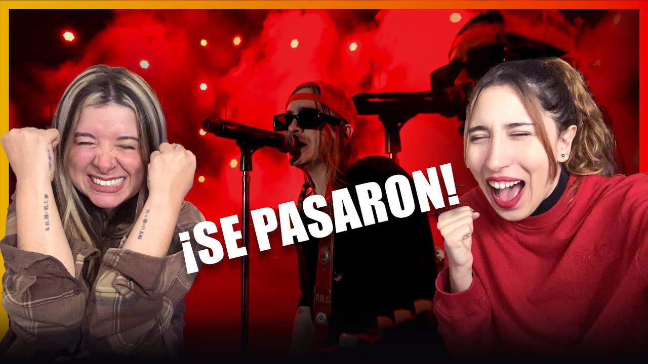 Reaccionamos a AIRBAG - COLOMBIANA - (VIVO EN VELEZ) Parte 2