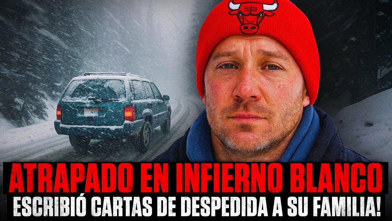 14 DÍAS ATRAPADO EN UN INFIERNO BLANCO: Turista dejó CARTAS DE DESPEDIDA a sus padres!