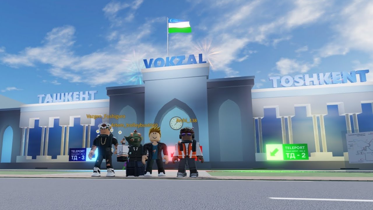 Обзор большой летней обновы в TashTram в Roblox!
