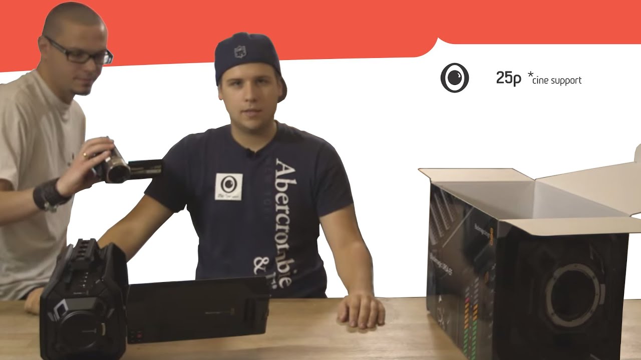 unboxing Blackmagic URSA 4k (german) - filmed with CANON C300, GOPRO Hero 3 and PANASONIC HC-V727