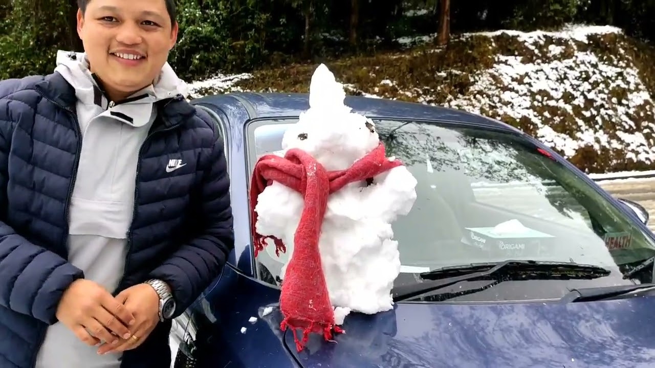 Way to Ravangla, South Sikkim Vlog|| Snow ❄️ fall || 