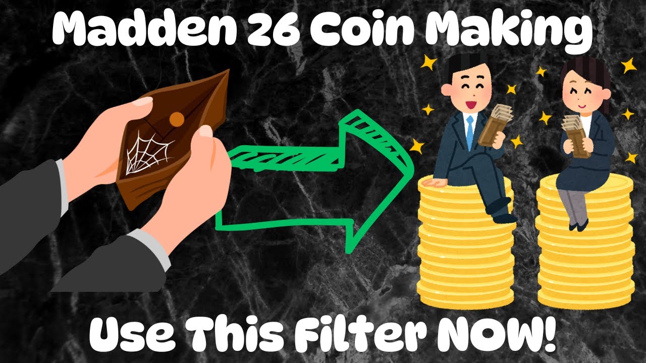 Making a lot of Coins in Madden 26 using this SNIPE FILTER!