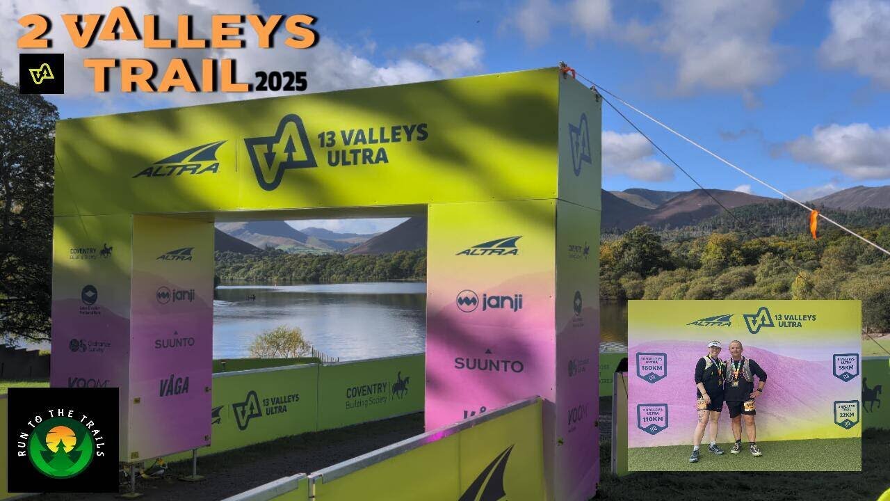 2 Valleys 22km Trail Race 2025. Part of the 13 Valleys Ultra series.
