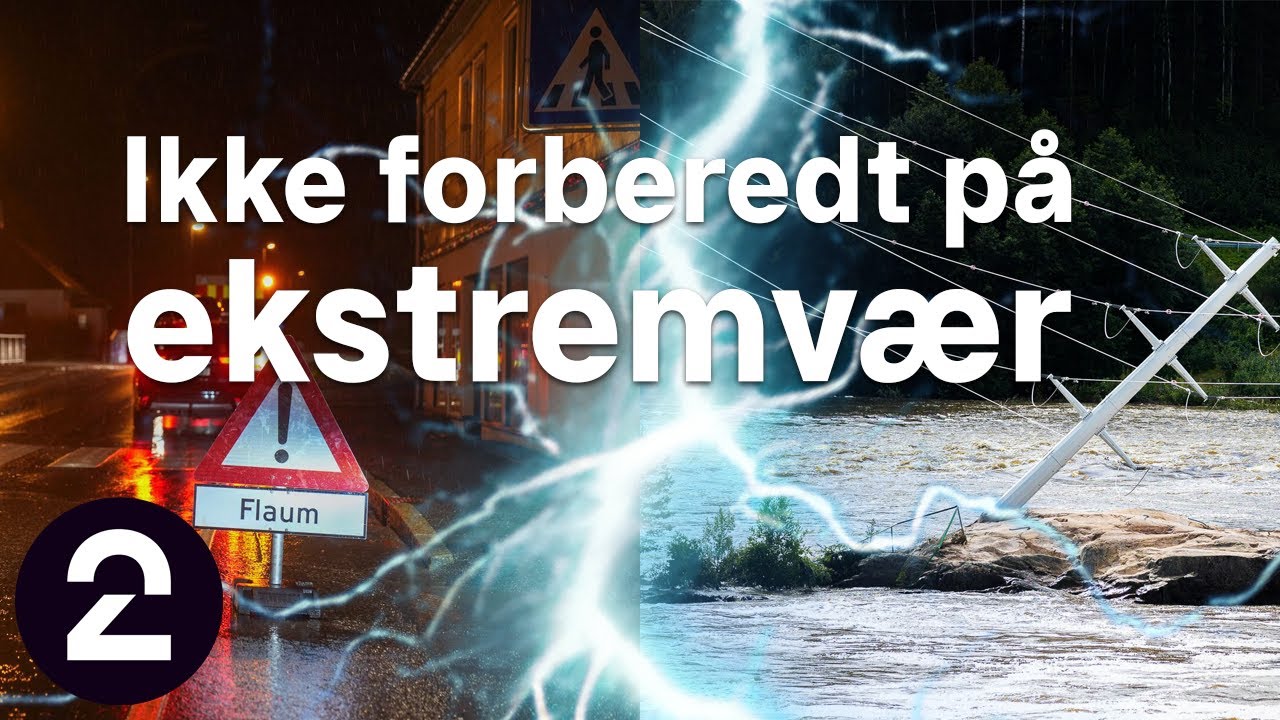 Norge er ikke godt nok forberedt p&aring; ekstremv&aelig;r