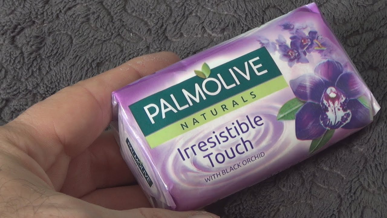 Palmolive Naturals Irresitible Touch with Black Orchid Soap 90 g Unboxing and Test