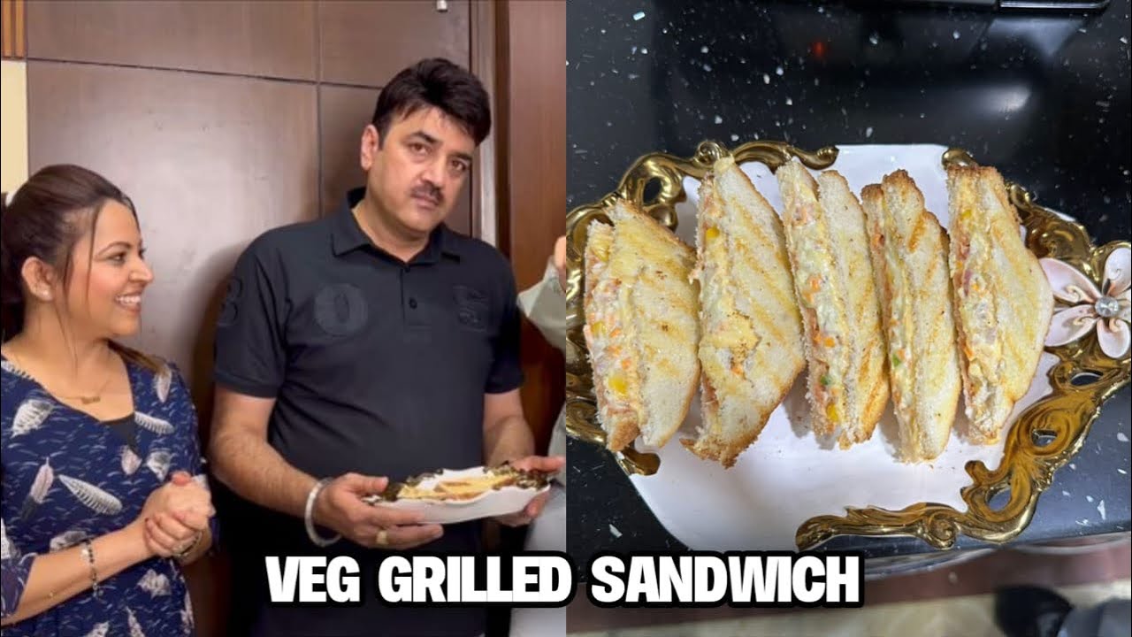VEG GRILLED SANDWICH @NARULAKITCHEN
