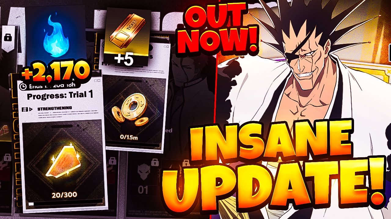OUT NOW - BEST UPDATE EVER?! NEW LIMITED TOWER GIVES CRAZY RESOURCES - W BSR | Bleach Soul Resonance