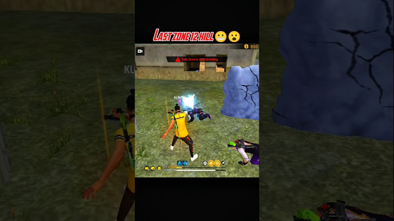 New update|| last zone 12 kill 😬