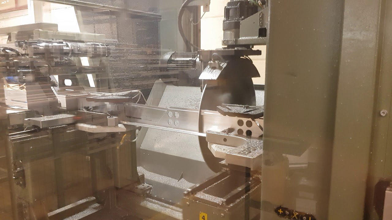 Emmegi Quadra L1 ALU. - milling slots and holes