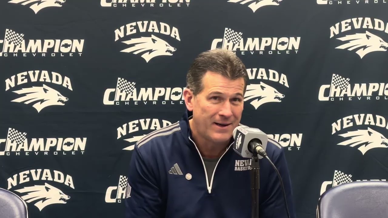 Nevada men's basketball coach Steve Alford 1/10/26