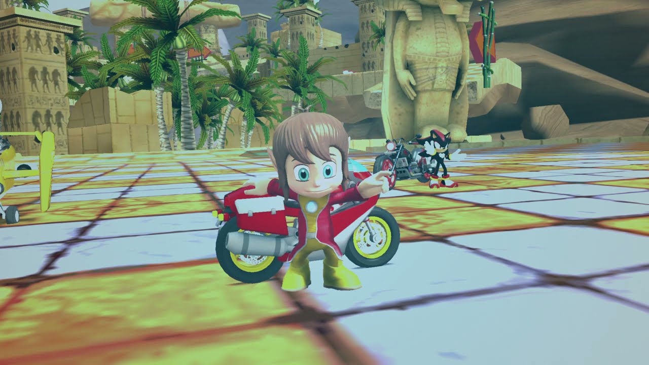 ALEX KIDD Sandy Drifts 9 Laps Expert (Request) Sonic & Sega All-Stars Racing in 2021!  (PC)