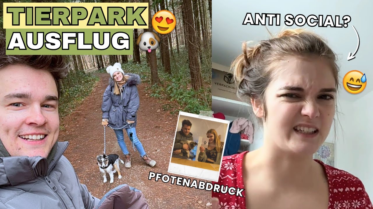 Mit HUND in den TIERPARK 😍🐗 VICI ist ANTI SOCIAL?! 😅🙈| Hans&Wika