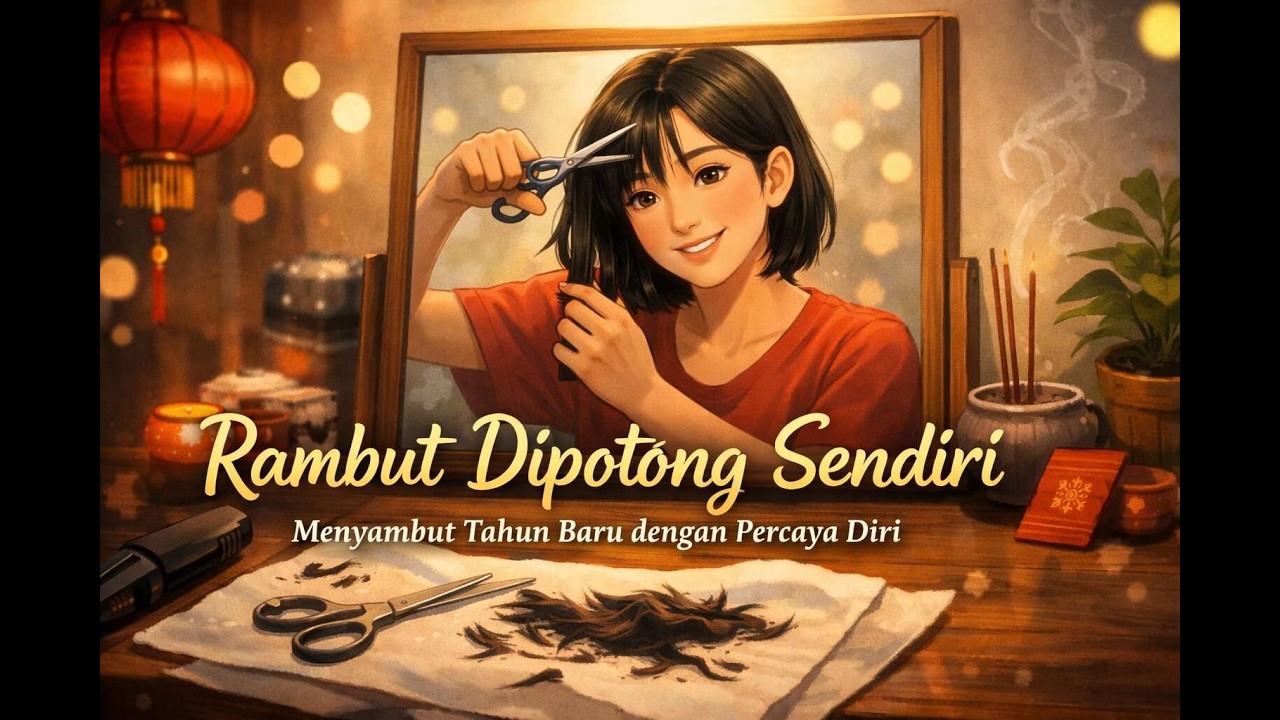 Rambut Dipotong Sendiri 1