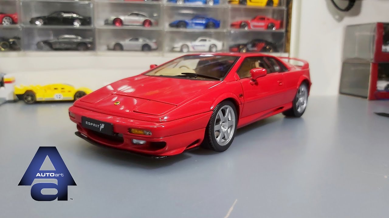 Autoart 1:18 Lotus Esprit V8 review.