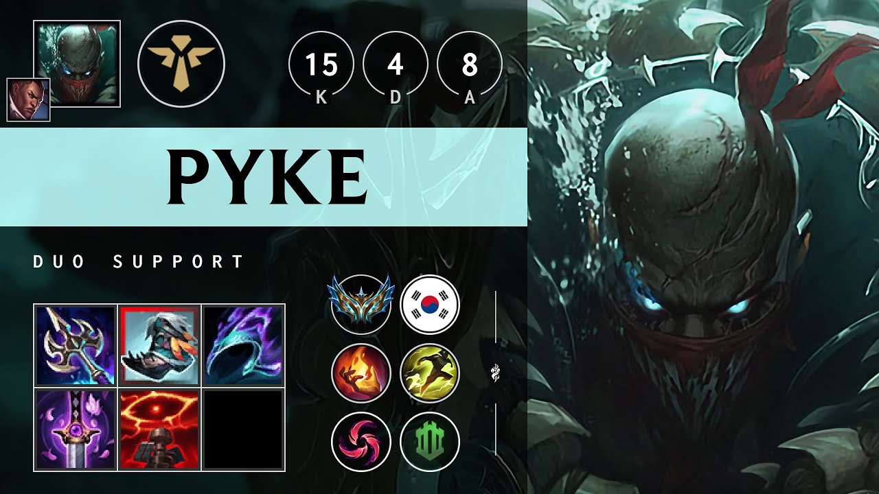 Pyke Support vs Nautilus - KR Challenger Patch 25.11