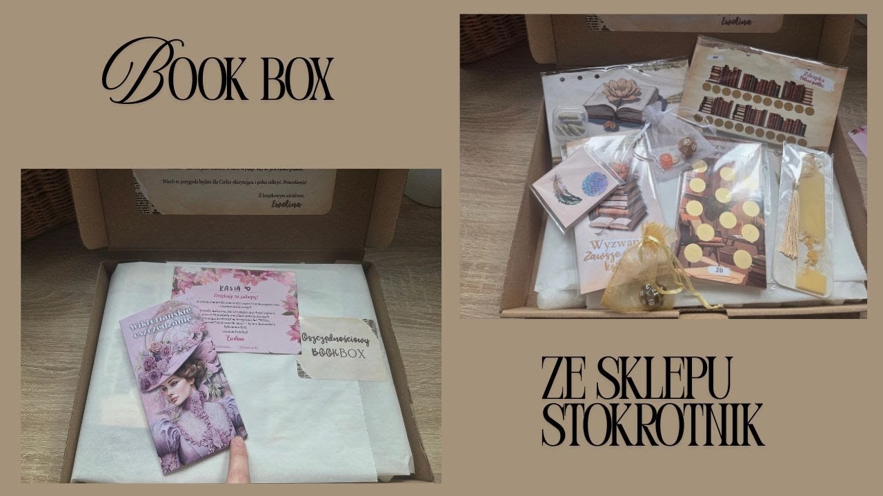 📖 Oszczędnościowy BOOK BOX ze sklepu @Stokrotnik_ 📖
