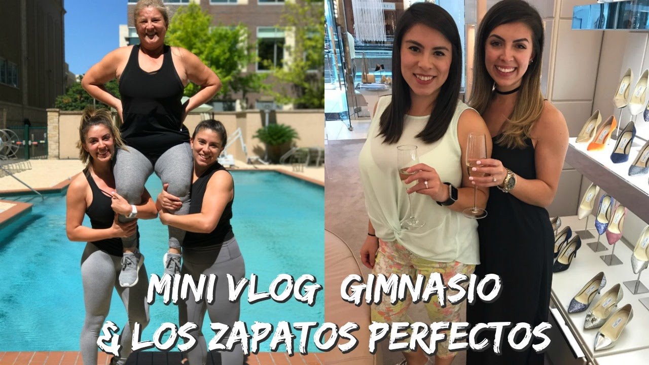 Gimnasio con Mami, Belu & Katy | Zapatos para la boda | Mini Vlog