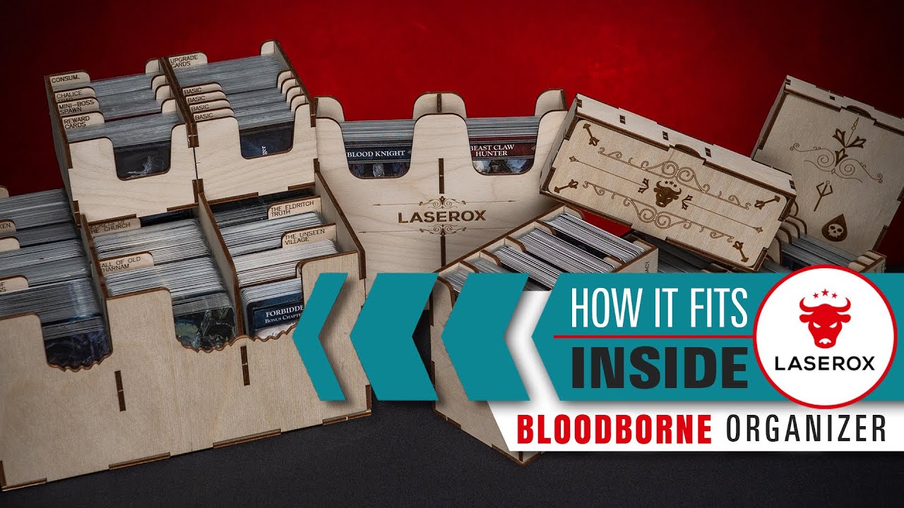 How it Fits inside? - Bloodborne The Board Game | Bloodborne Organizer